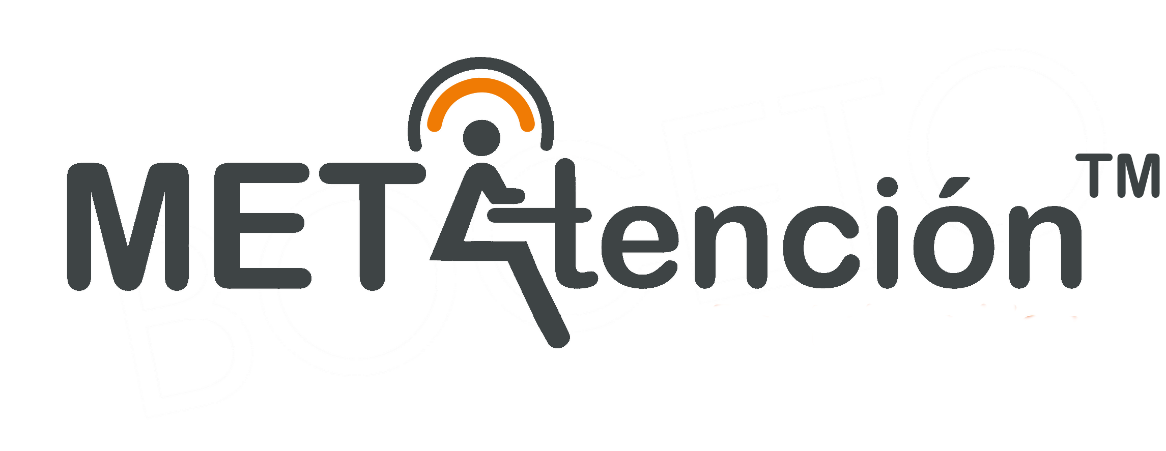 Logotipo de METAtención, solución de atención remota